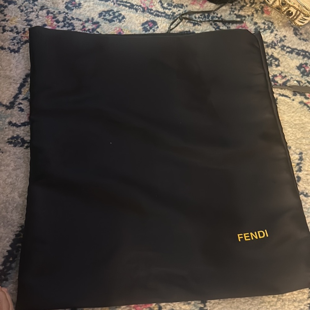 FENDI Vintage Zucca Canvas Hand Bag Brown - Picture 11 of 13